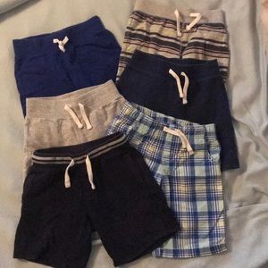 Lot of six shorts-five Crazy 8 and 1 Gymboree